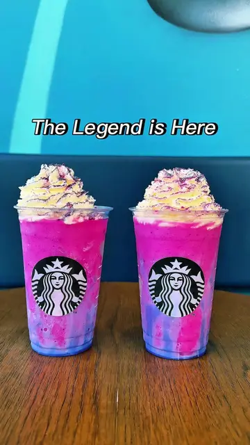 🦄✨ THE UNICORN IS BACK! ✨🦄 The iconic Starbucks Unicorn Frappuccino has return
