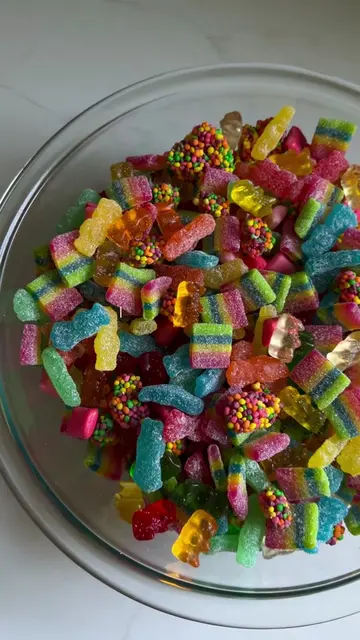 if you know me you know any excuse to make a candy salad, I’m here for it #candy