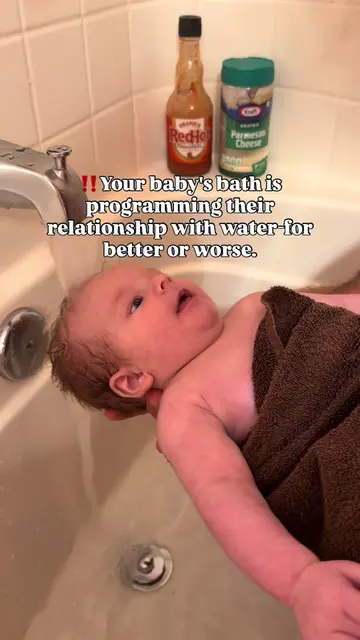 Every bath is teaching your baby something. They learn whether water on their fa
