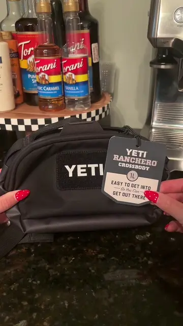 Love my new YETI Ranchero crossbody! @YETI #yeticrossbody #yeti #mombag #fyp #ne