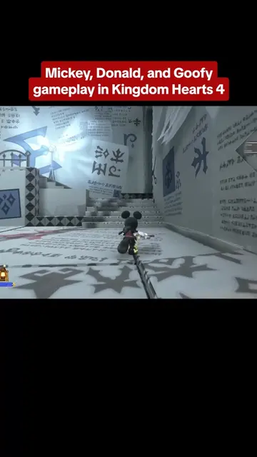 You'll be able to play as Mickey, Donald Duck, and Goofy in Kingdom Hearts 4! #d