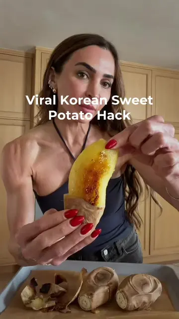 @kalejunkie Trying the viral Korean hack for cooking a jammy, custardy sweet pot