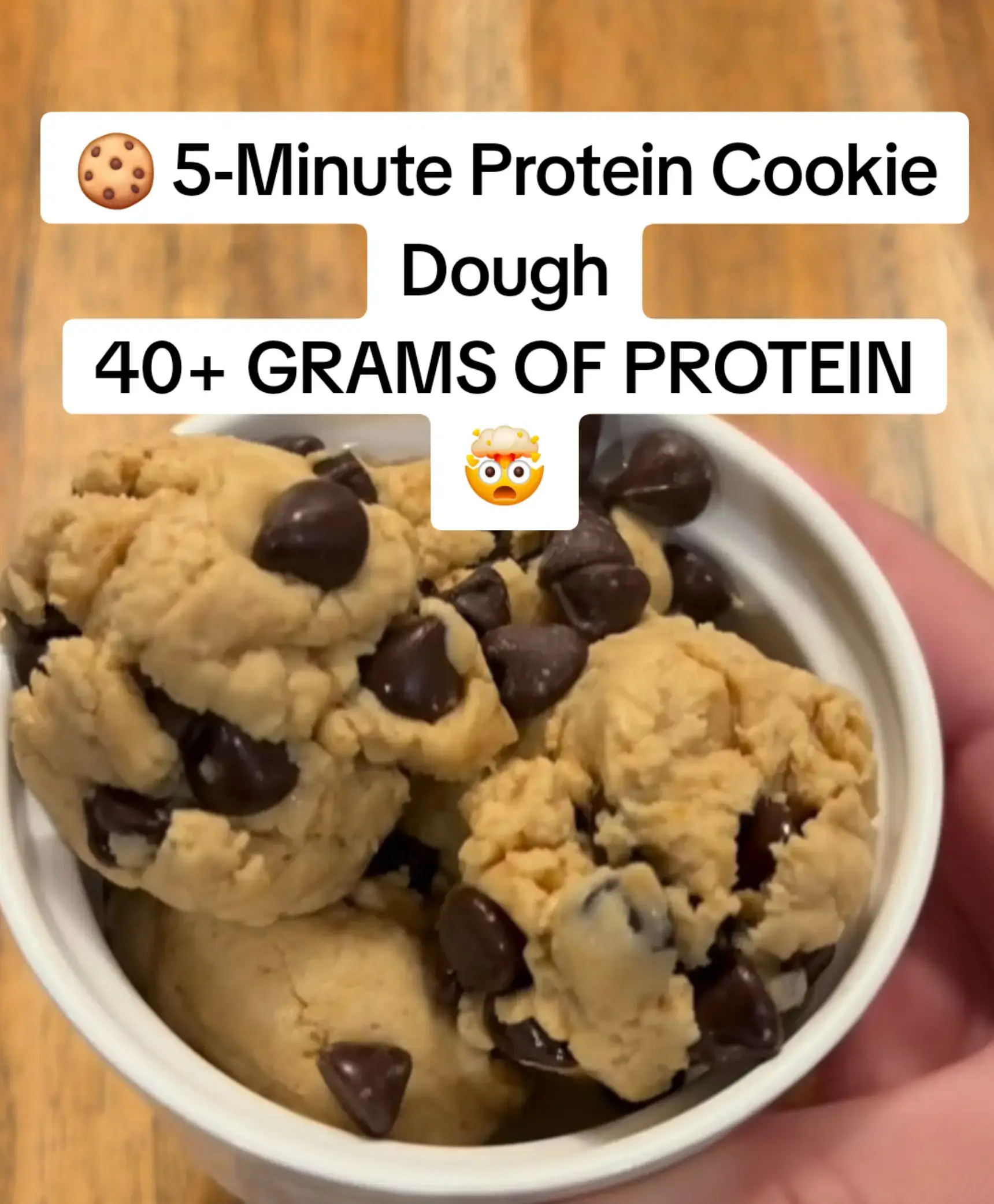 When the sweet tooth hits but you’re still trying to hit your protein goals… MAK