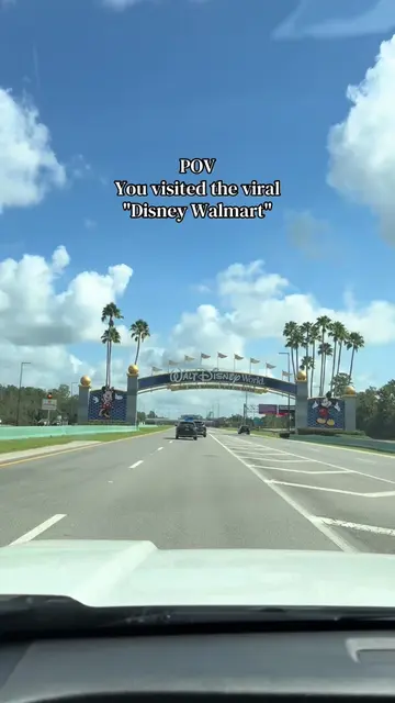 Don't skip this Walmart on your next Disney world! The viral Disney Walmart.🎀 #