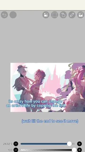 this is animated .. wait till the end to see the animation ghehehehe #arttok #an