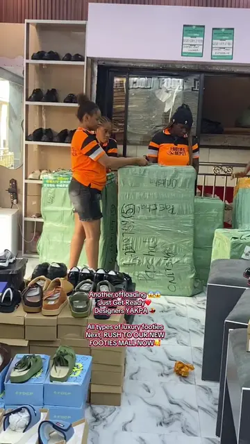 ♻️ANOTHER OFFLOADING GOING ON😱 ,Rush now to Our FOOTIES MALL, VISIT US IN THE N
