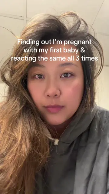 My husband was sleeping so I had to be quiet lol. Sometimes finding out you’re p