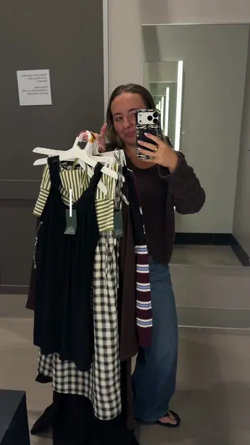 target’s fall section is actually good this year. trying on everything worth buy
