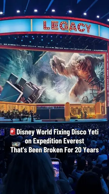 Disney World Fixing Disco Yeti on Expedition Everest That's Been Broken For 20 Y