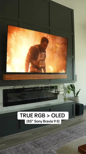 Recently switched from OLED to Sony’s new TRUE RGB technology (85” Bravia 9 II) 