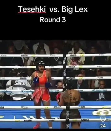Big Lex showed OUT tonight! 🥊🔥 She stepped into that ring against Tesehki with