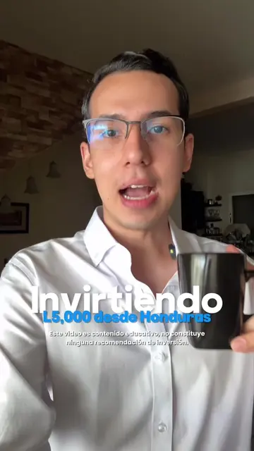 Acompáñame a invertir L5,000 en la bolsa de valores de Estados Unifos. #finanzas