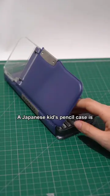 Japanese school pencil cases are designed around a surprisingly specific set of 