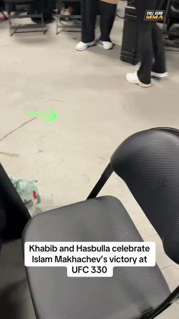 Team Makhachev exited the building in Philadelphia after Islam Makhachev defeate