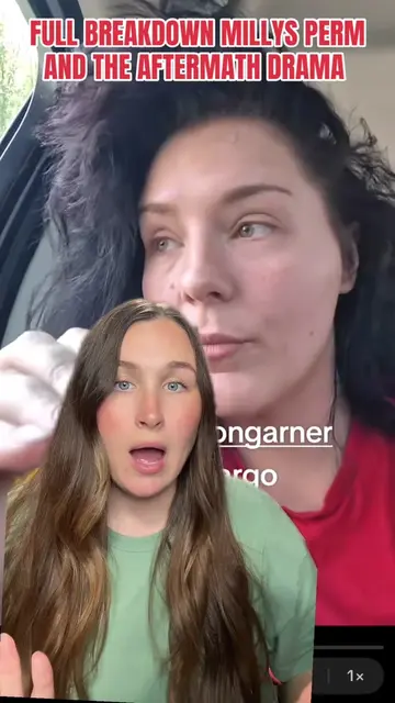 FULL BREAKDOWN MILLYS PERM AND THE AFTERMATH DRAMA. Milly has a few exchanges wi