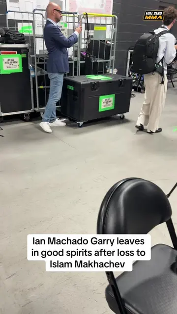Ian Machado Garry leaves Philadelphia in good spirits after his UFC 330 welterwe