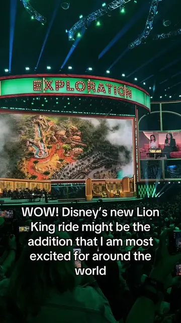 WOW! Disney’s new Lion King ride might be the addition that I am most excited fo