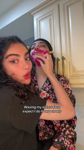 I’m dead she waited until I was done 😭 #arab #middleeastern #arabgirl #wax #hai
