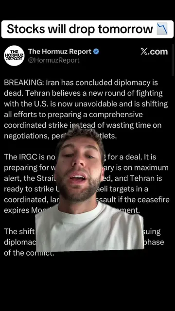 Stocks will drop tomorrow 📉 Will this now be a forever war🤔 