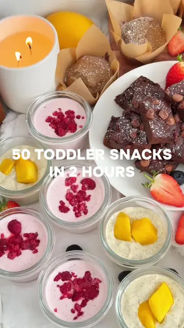 50 toddler snacks in 2 hours  💌 Comment toddler and I’ll send you the link  Ps.