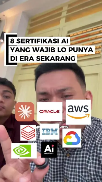 8 Sertifikasi AI yg wajib lo punya, dan yg terakhir si paling penting hehehe 😉 