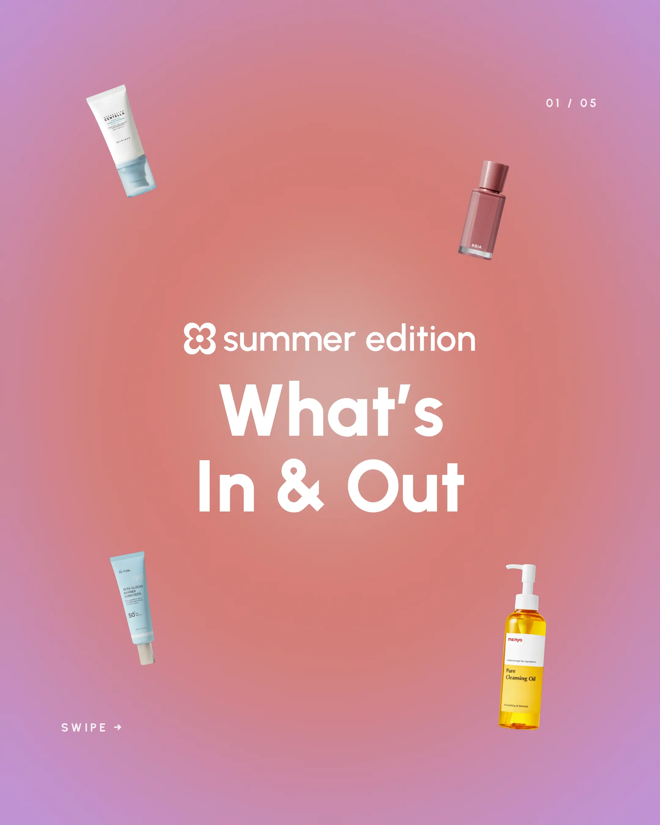 🇬🇧ENGLISH Your sign to do a little summer vanity clean out ✨ What is IN, what 
