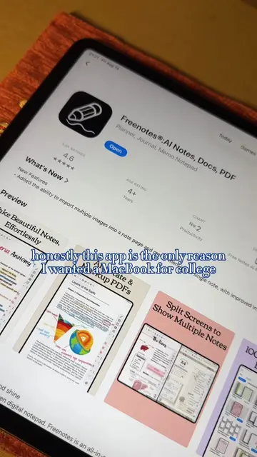 Freenotes + iPad = academic weapon 🤷🏻‍♀️ #backtoschool #college #studytok #stu