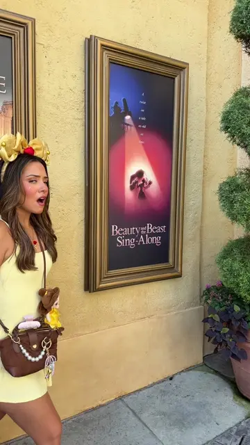 Can you imagine?!! 💛🌹 Belle always inspiring us to be courageous and stand tru