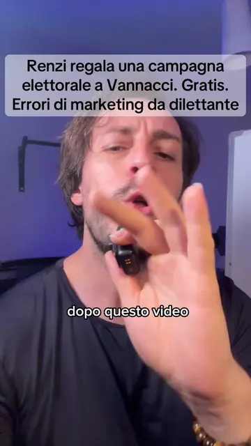 Renzi fa 3 errori di marketing da dilettante e regala una campgana elettorale gr