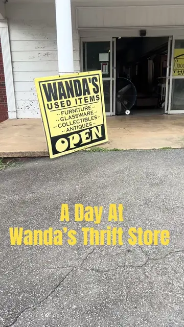 Wanda’s in Concord, NC is an old grocery store turned thrift store. Be prepared 