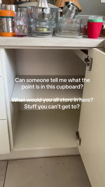 The decluttering goes on…. Kitchen cupboards are next! But what the heck do you 