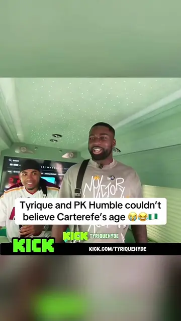 PK Humble started throwing money and Carterefe went crazy 😭🇳🇬💸 @TyriqueHyde 