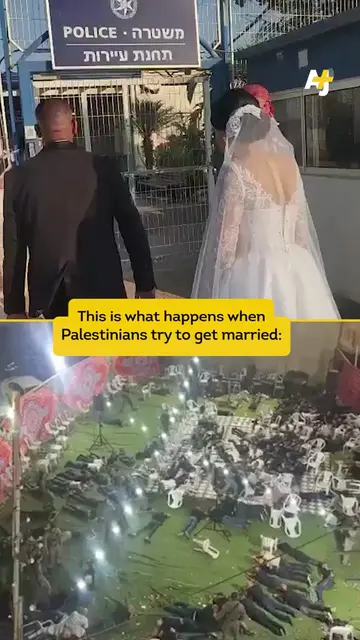 Palestinians want to celebrate moments of joy, like getting married. But Israel 