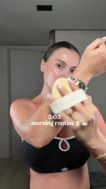 Morning routine 🚿🧴🛀 #skin #skincare #glow #kbeauty #skincareroutine 