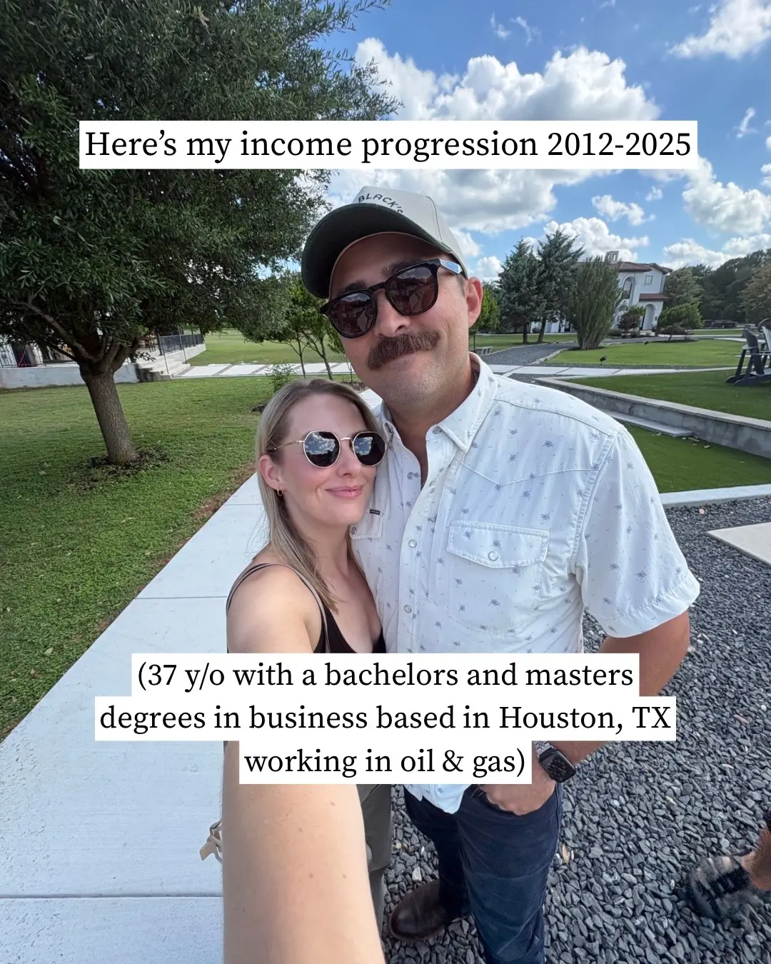 Income progression since I graduated. Free personal finance resources in my bio 