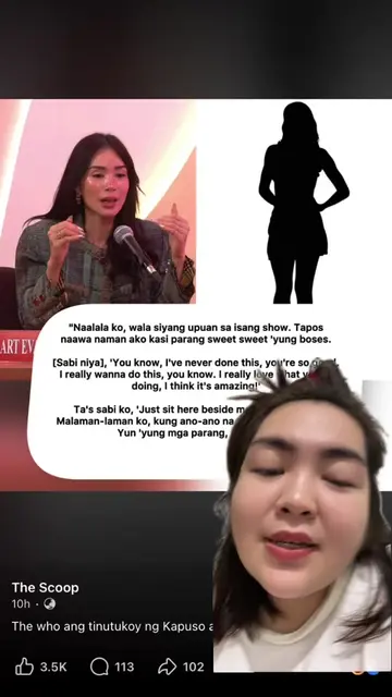 Sino kaya ang tinutukoy ng Kapuso actress na si Heart Evangelista sa kanyang pah