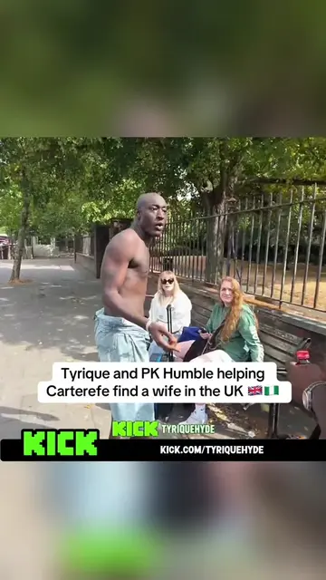 Tyrique and PK Humble helping Carterefe find a wife in the UK 🇬🇧🇳🇬 @TyriqueH