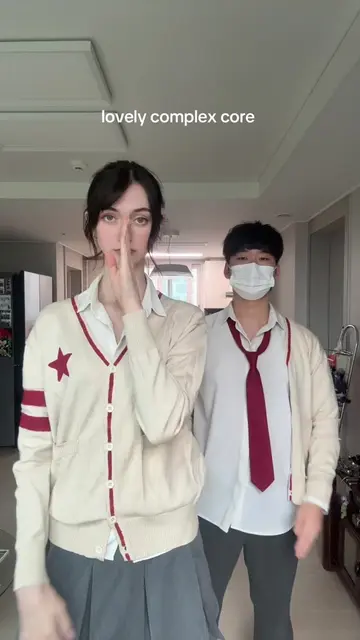 risa and otani core with my short king 🤍  #lovelycomplex #heightdifference #ani