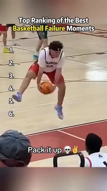 Top 6 Ranking of the Best Basketball Failure Moments #Basketball  #Failure