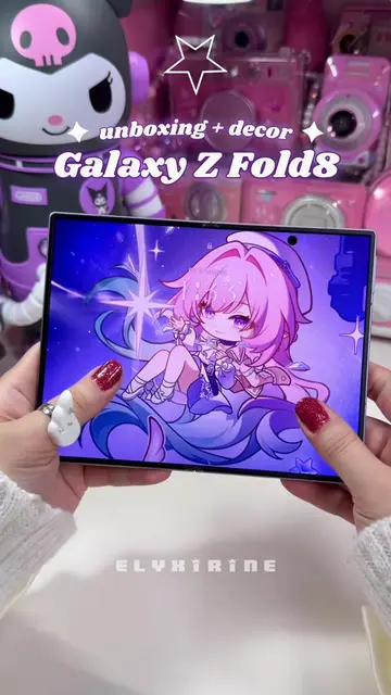 ✦💜 unboxing Galaxy Z Fold8 in LAVENDER!! 🎀🪁 this new form factor is PEAK! 😭 