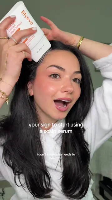 a scalp serum that’s easy to stay consistent with 🙆🏻‍♀️✨ the @LILYEVE GLOBAL G