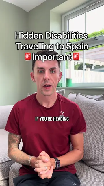 Travelling to Spain soon and have a hidden disability then please watch this vid