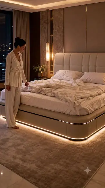 If my bed could change the bed itself — I would be the happiest woman! I pressed
