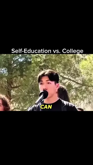 Self-Education vs. College #CharlieKirk #debates 