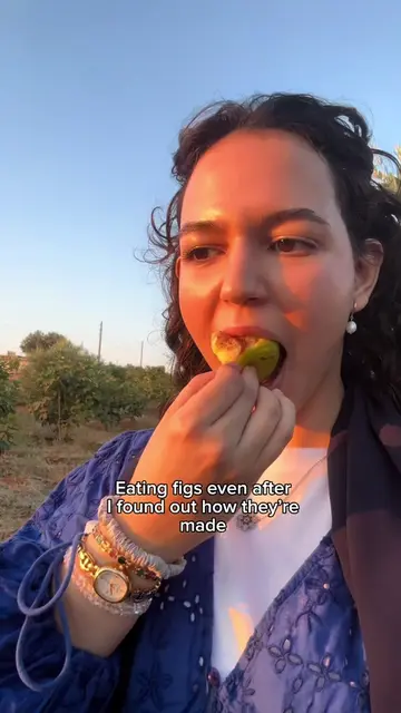 They’re soo sweet 🍯 #figs #insects #wasp #funfact #fruit