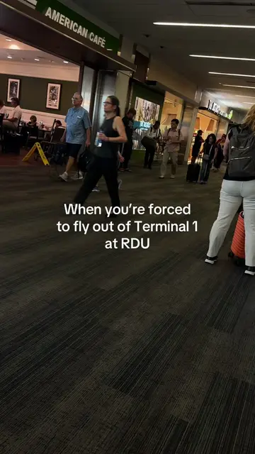 Take me to Terminal 2 right NOW #raleighnc #rdu #raleigh #airport 