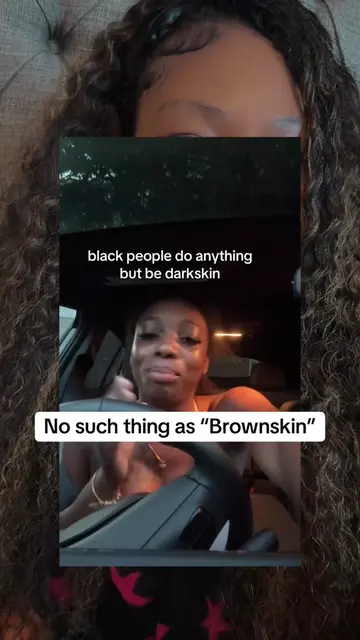Let’s eliminate it! I already call myself darkskin so it is what it is. Just don