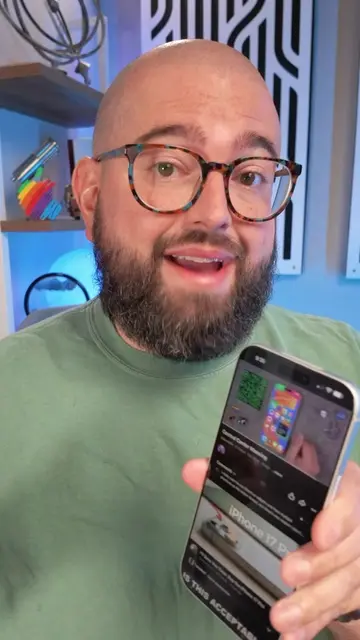Your iPhone can “scan” a QR code even when it’s already on-screen! #iphonetips #