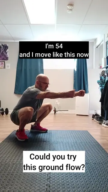 When workouts feel stale, I hit the ground.  Ground flow combines strength + mob