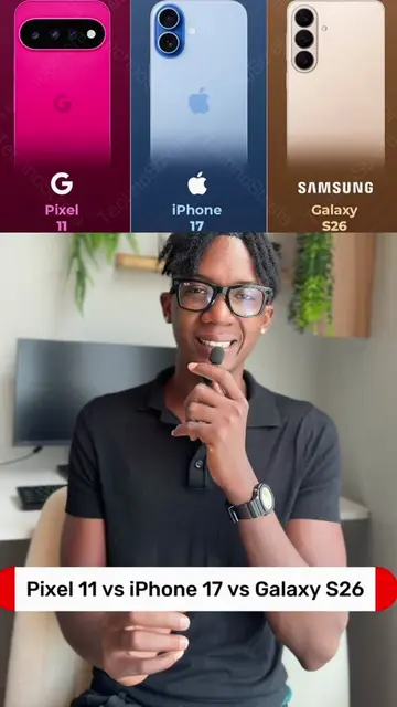 Pixel 11 🆚 iPhone 17 🆚 Galaxy S26 👀🔥 Si yo te mete tout 3 devan w GRATIS epi